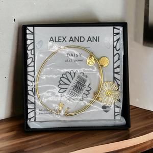 ALEX AND ANI Daisy Girl Power Bracelet